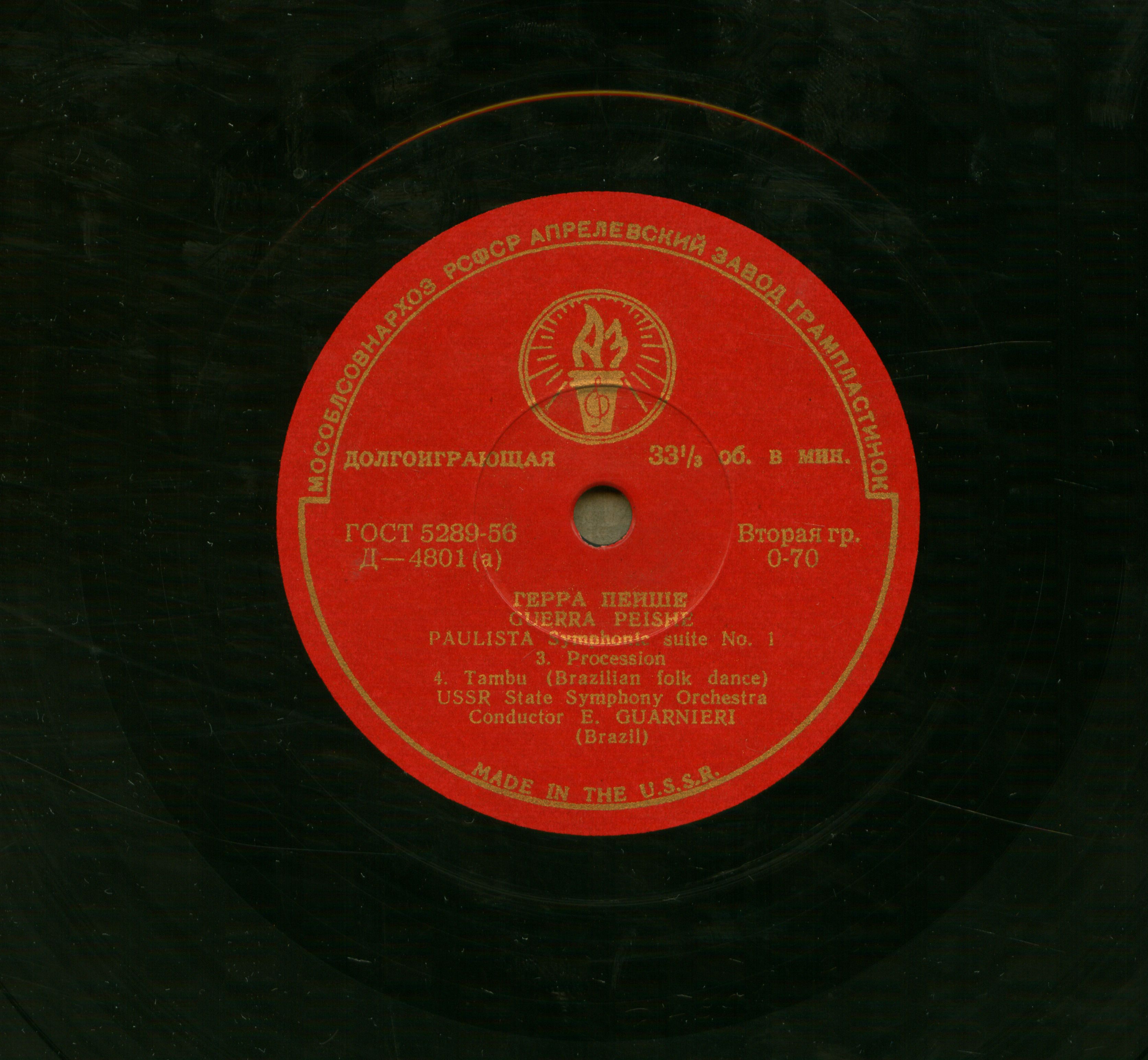 Paulista Symphonic suite No. 1